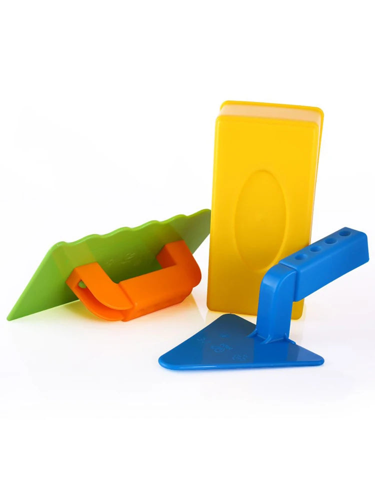 3 PCS Snow Toy Beach Sand Fun Brick Maker Sand Castle Mold For Winter And Summer Build Snow Outddor Children's Birthday Toy Gift Craft-Box