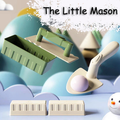Children Beach Toys Shovel Sandbox Castle Building Sand Brick Walls Molds Tools Summer Outdoor Games Kids Play Water Sands Toys Craft-Box