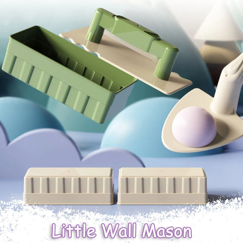 Children Beach Toys Shovel Sandbox Castle Building Sand Brick Walls Molds Tools Summer Outdoor Games Kids Play Water Sands Toys Craft-Box