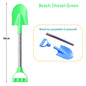 Children Beach Shovel 56cm Stainless Steel Pointed Shovel Toy Sand Snow Thickened Play House Beach Shovel Outdoor Toys Kids Gift Craft-Box