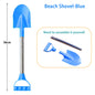 Children Beach Shovel 56cm Stainless Steel Pointed Shovel Toy Sand Snow Thickened Play House Beach Shovel Outdoor Toys Kids Gift Craft-Box